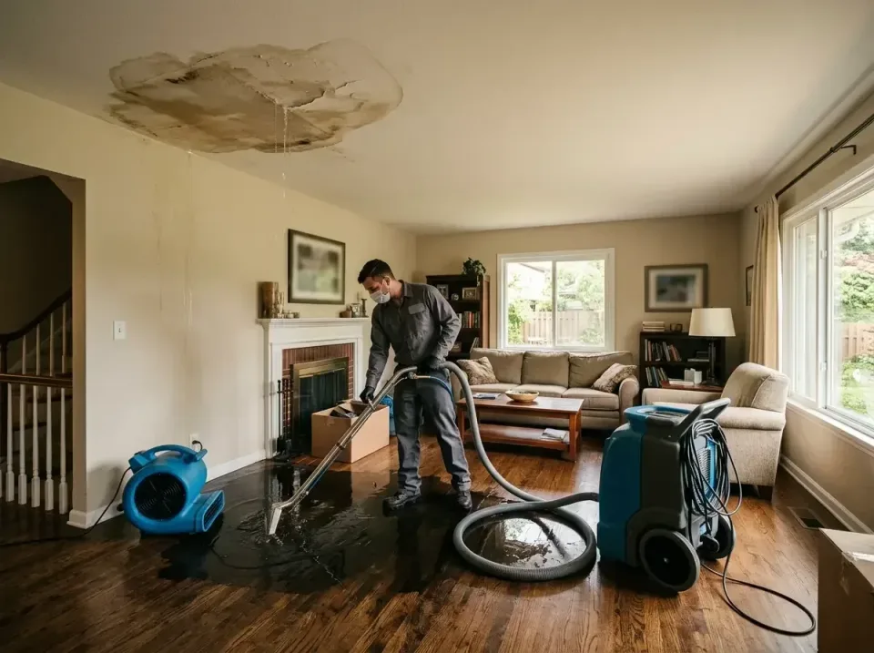 attic-pipe-burst-ceiling-drip-008 — frequently asked questions, Water Damage Restoration & Carpet Care in West York, PA